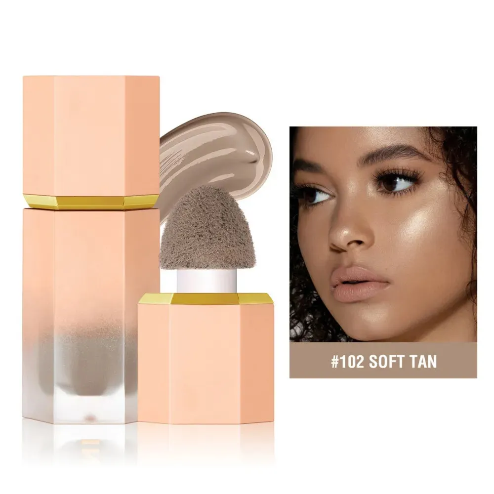 3 Colors Liquid Contour Face Shape Lightweight Shake 3D Matte Finish Concealer Bronzers Highlighter Makeup Maquiagem Beauty