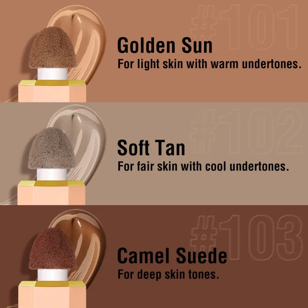 3 Colors Liquid Contour Face Shape Lightweight Shake 3D Matte Finish Concealer Bronzers Highlighter Makeup Maquiagem Beauty