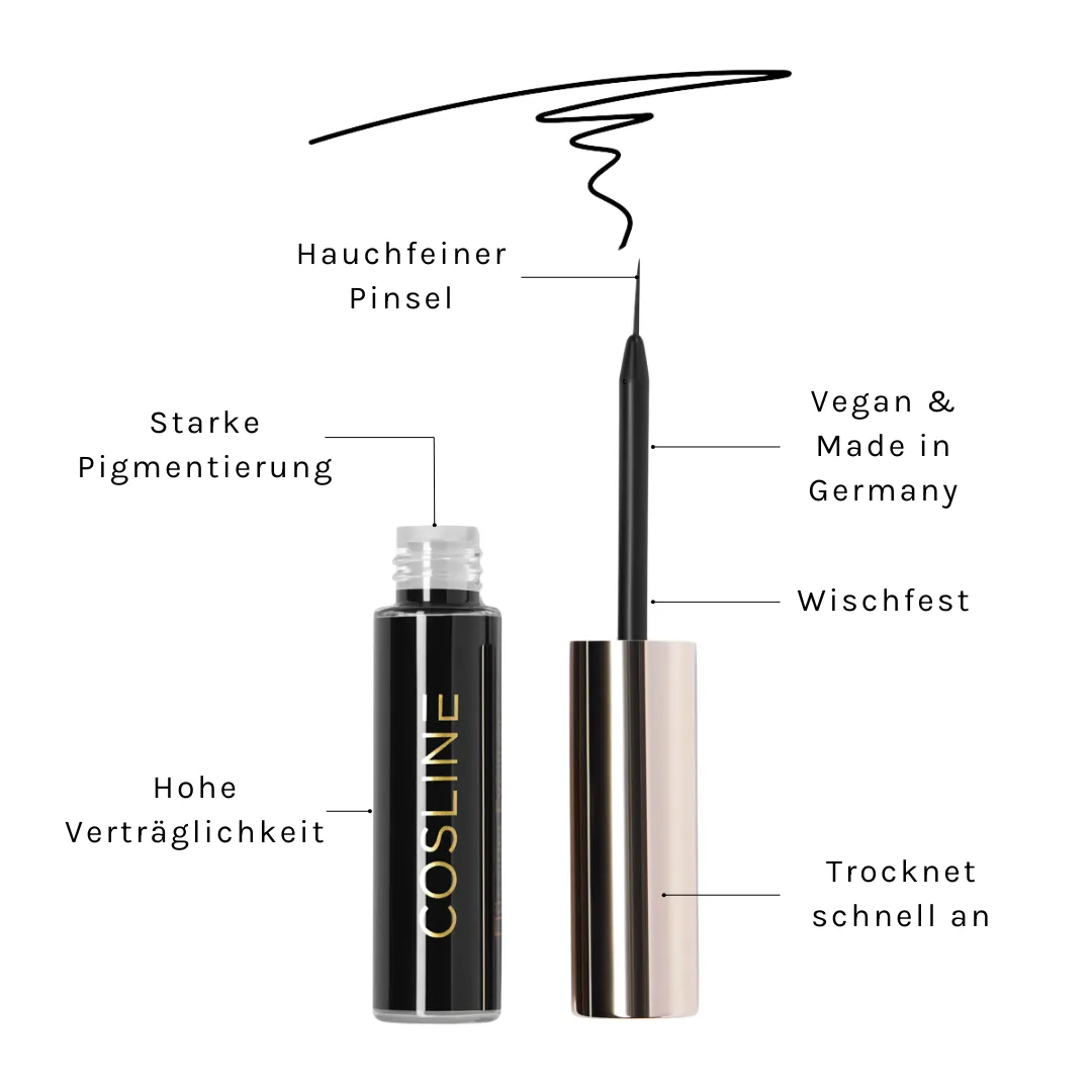 501 - Eyeliner flüssig Black