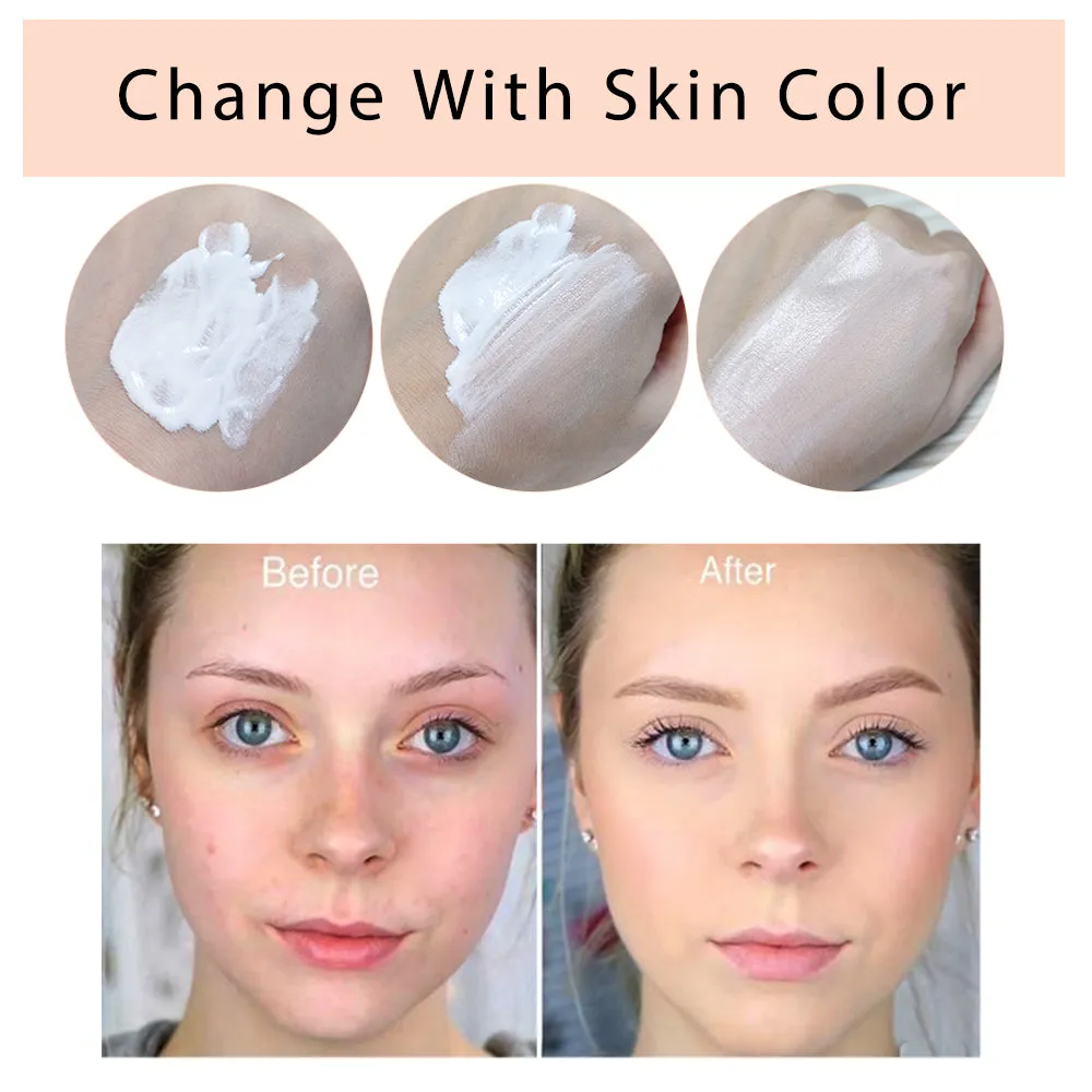 Aliver Color Changing Liquid Foundation-Flawless Warm Skin Tone Foundation Makeup-Lasting & Concealer-1 fl oz.