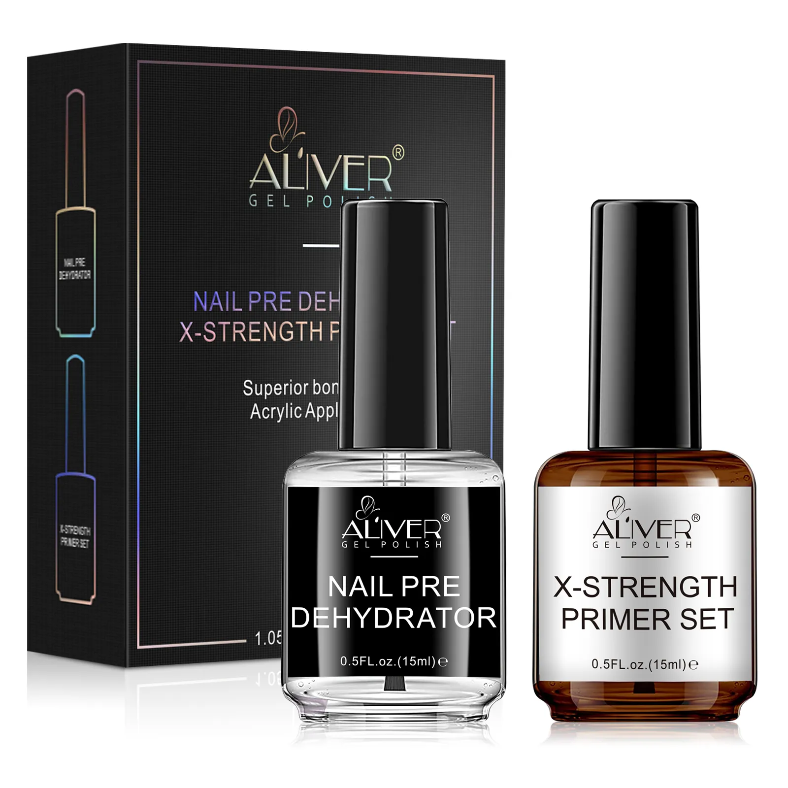 ALiver Natural Nail Prep Dehydrate and Acid-Free Primer