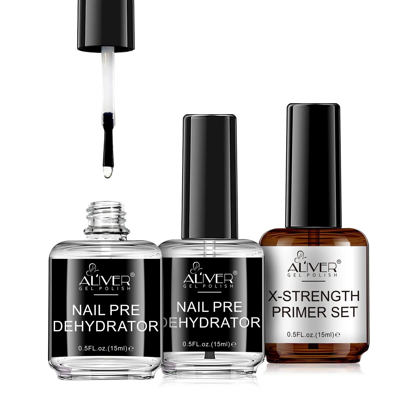 ALiver Natural Nail Prep Dehydrate and Acid-Free Primer