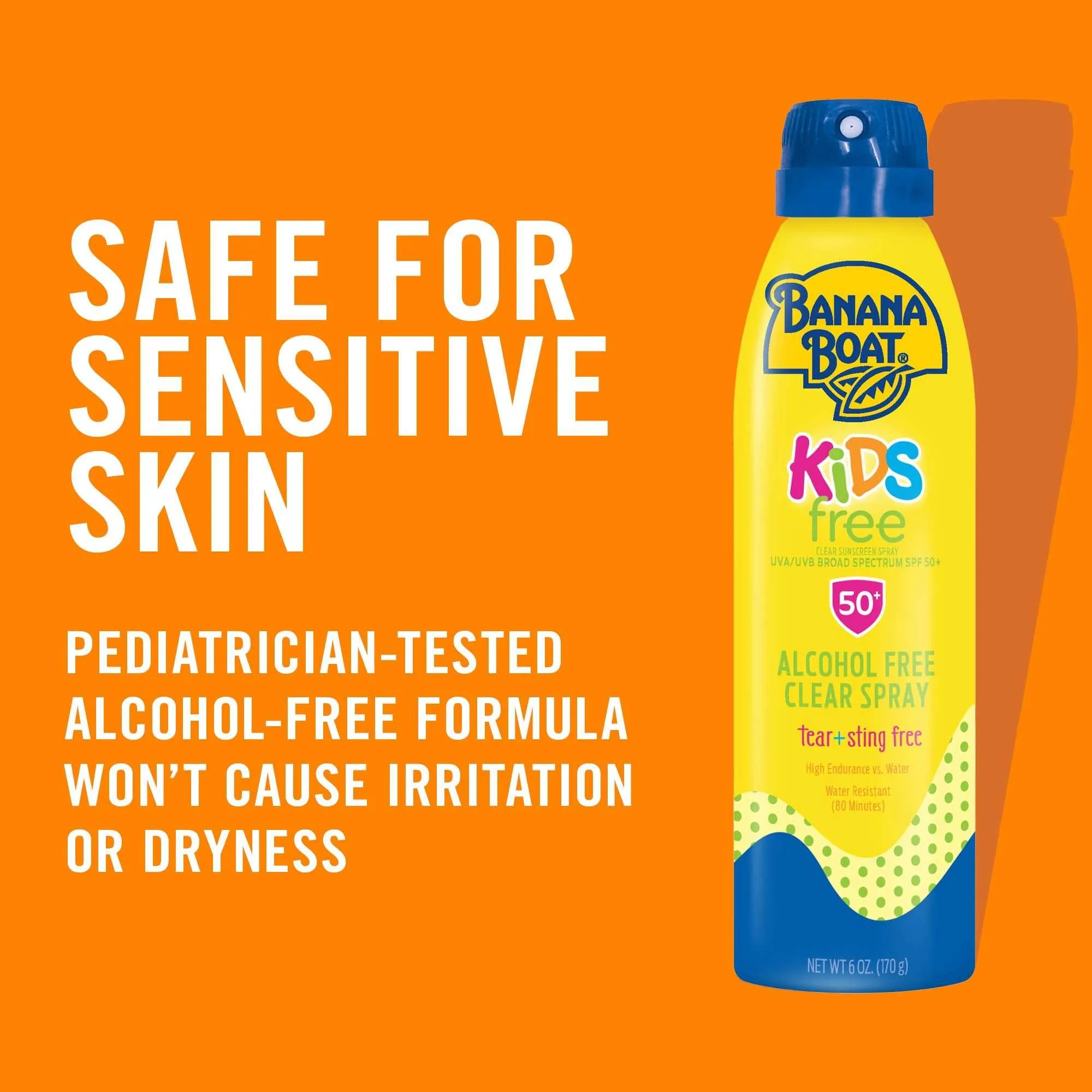 Banana Boat Kids Free Clear Ultramist Sunscreen Spray SPF 50 