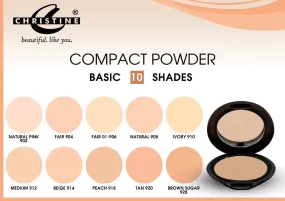 CHRISTINE COMPACT POWDER FAIR 01-906
