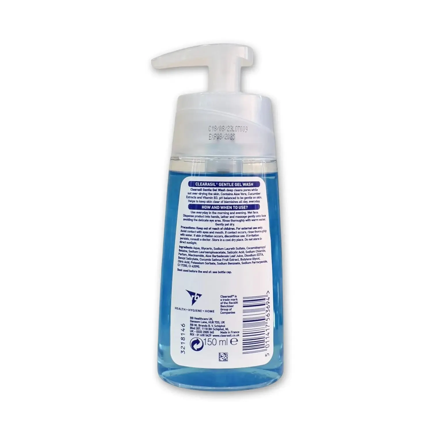 Clearasil Gentle Gel Wash 150ml