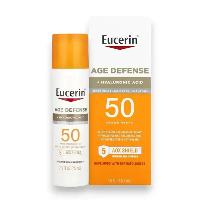 Eucerin Age Defence Hyaluronic Acid SPF50 - 75ml