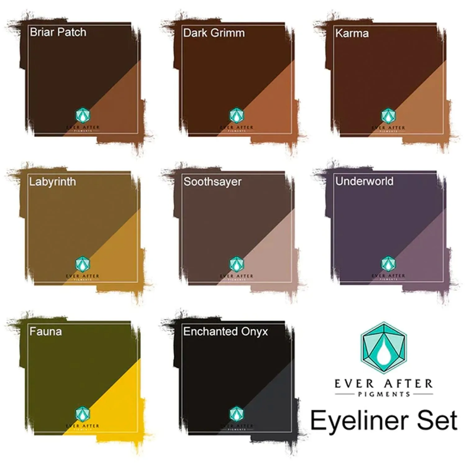 EVER AFTER PIGMENTS EYELINER SET