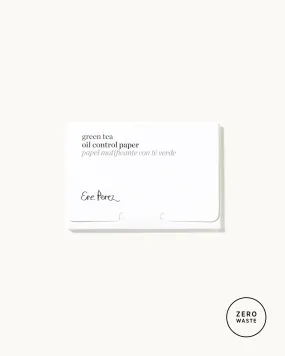 green tea oil control paper