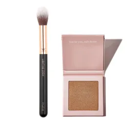 Highlighting Powder with Brush - Morning Sun