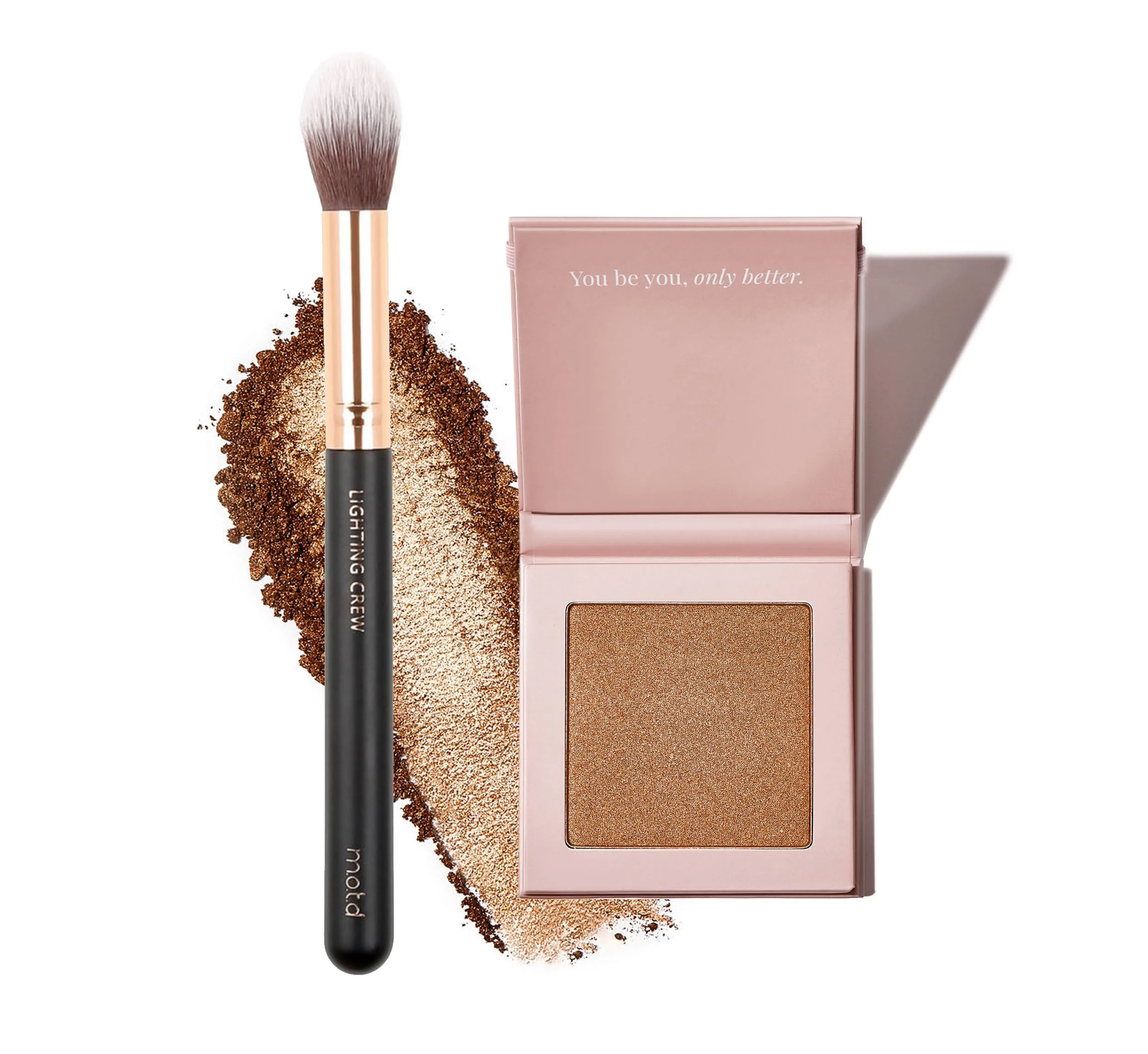 Highlighting Powder with Brush - Morning Sun