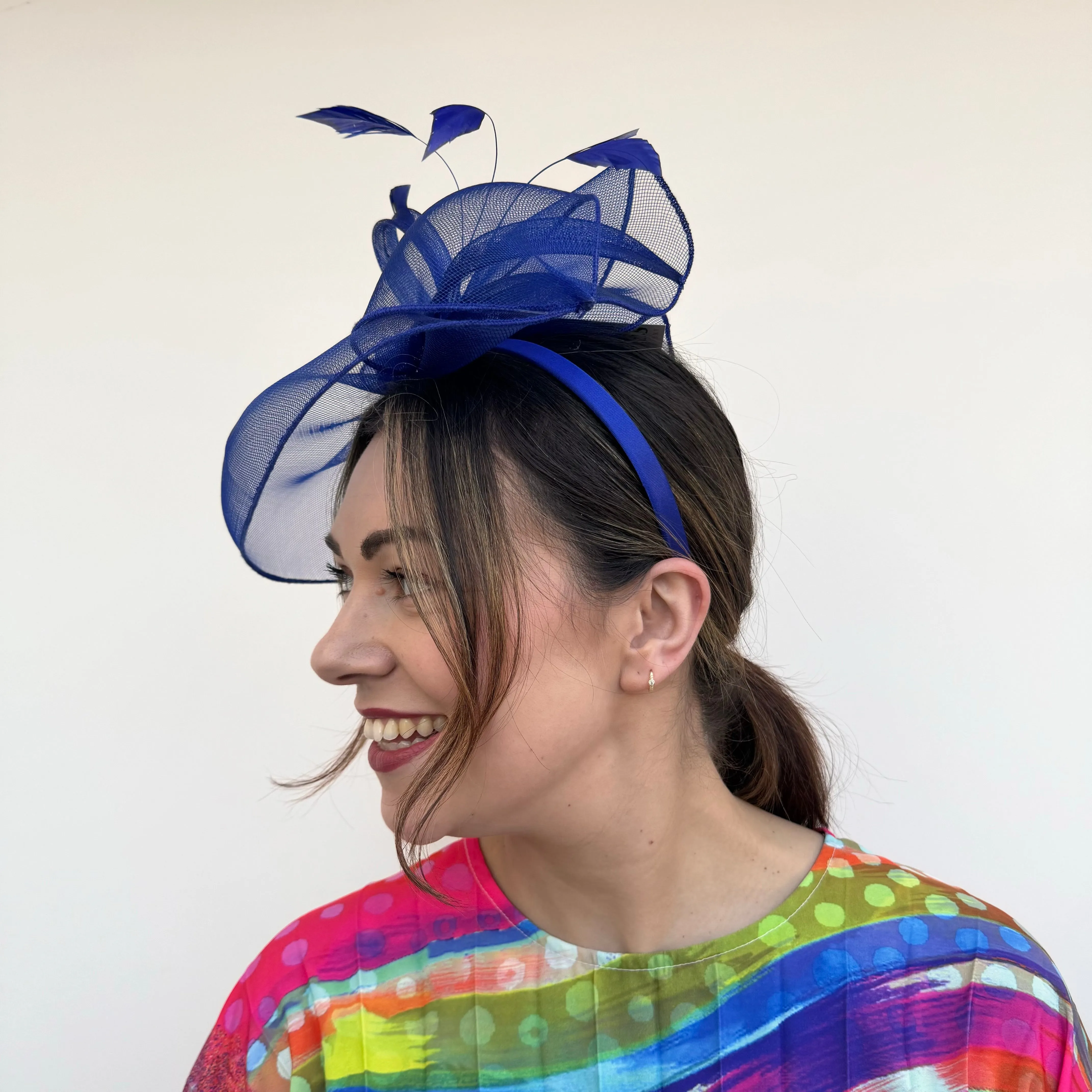J Bees JB24/37 Net Bow Hatinator In Blues