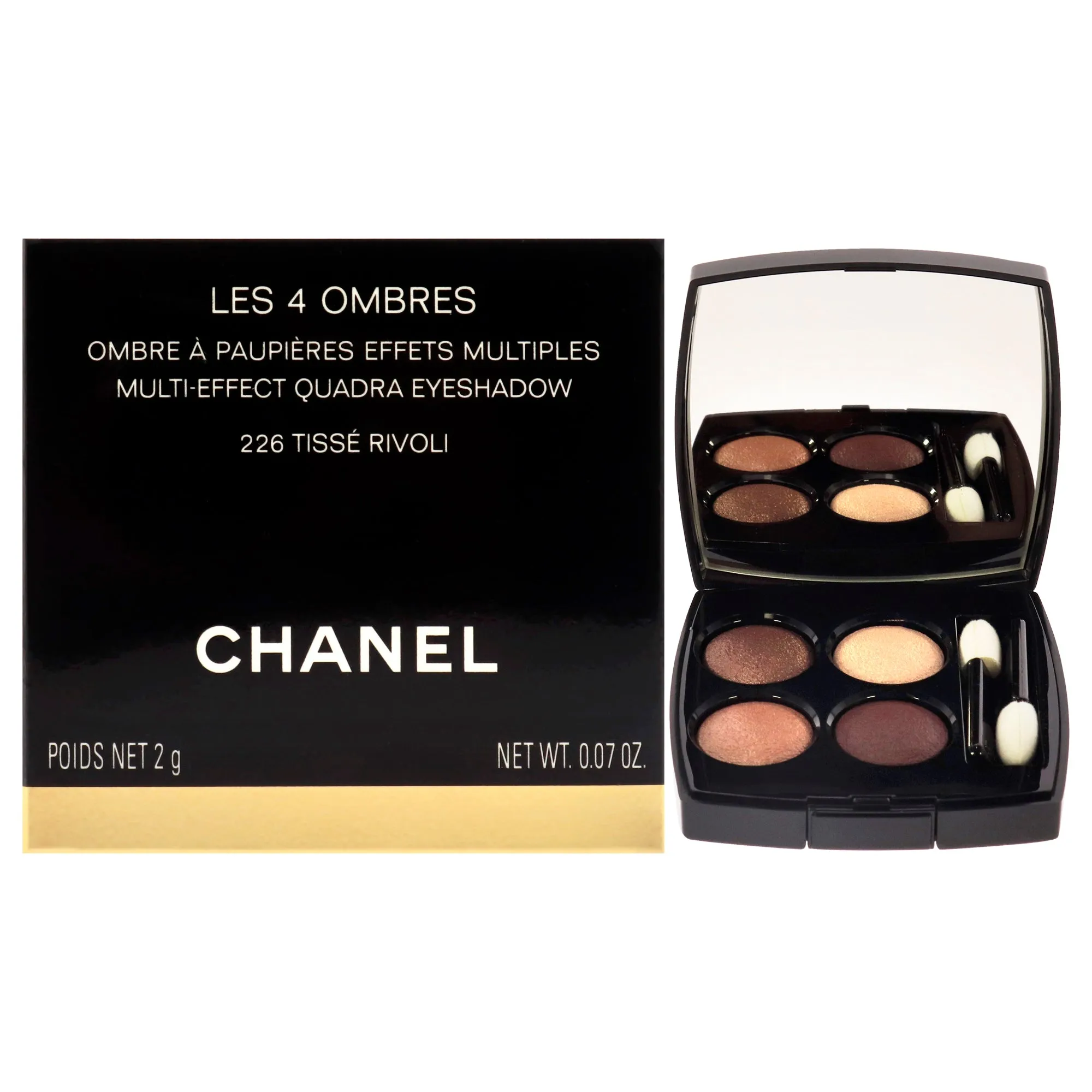 Les 4 Ombres Multi-Effect Quadra Eyeshadow - 226 Tisse Rivoli by Chanel for Women - 0.04 oz Eyeshadow