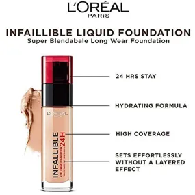 LOreal Infallible 24h Liquid Foundation