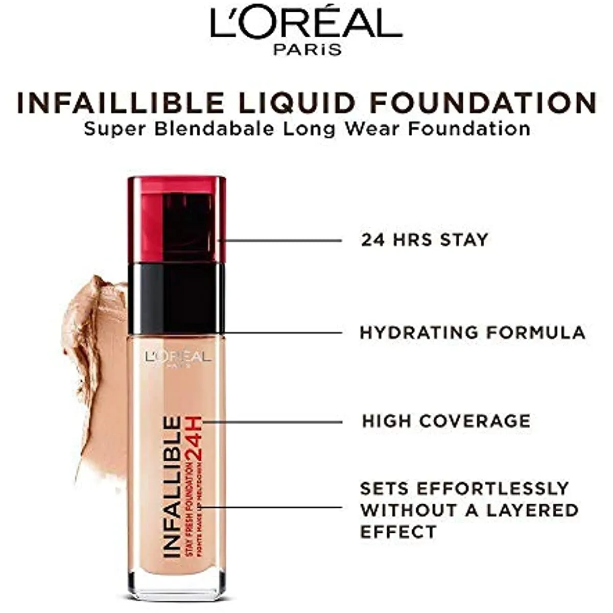 LOreal Infallible 24h Liquid Foundation