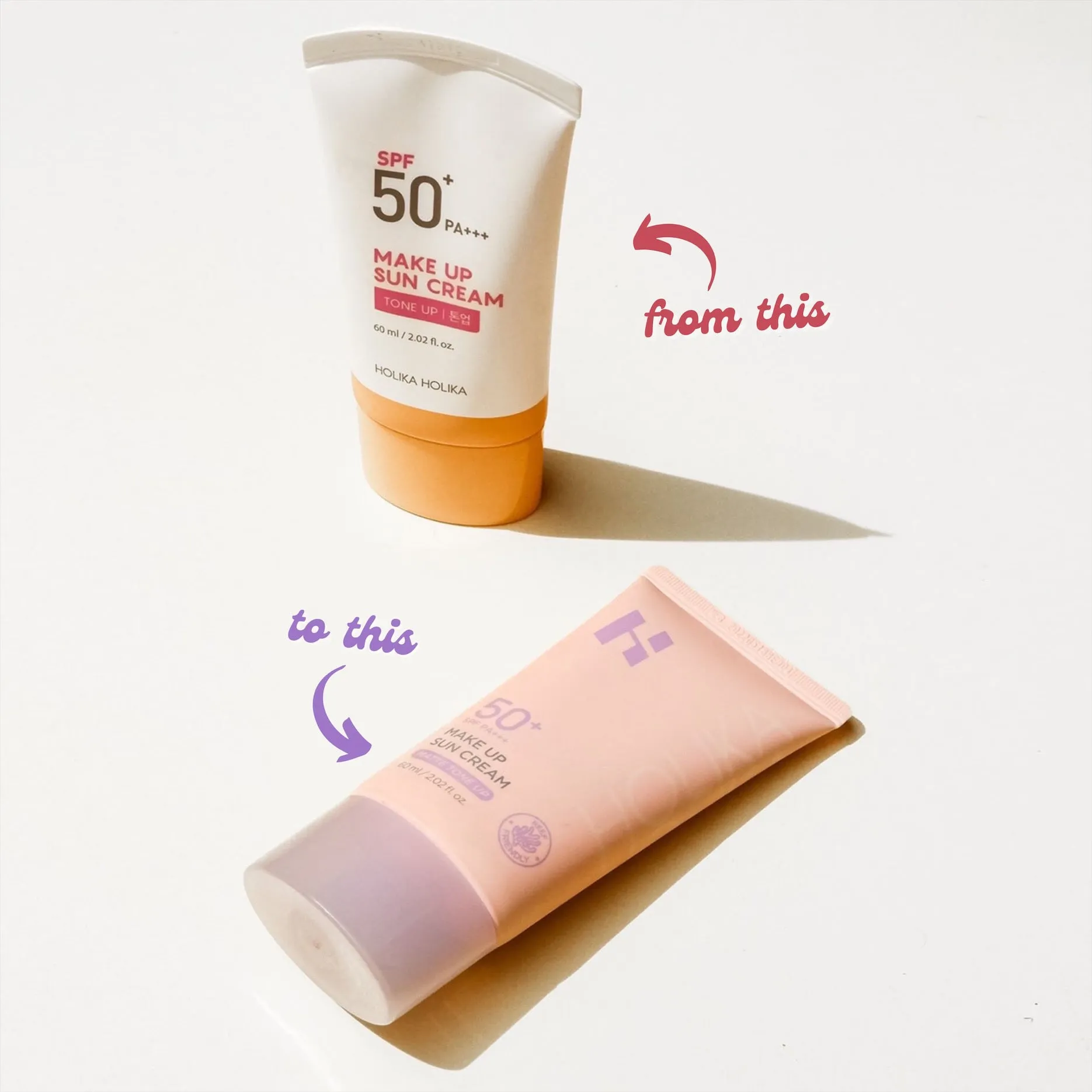 Make Up Sun Cream Matte Tone Up | Physical Sunscreen