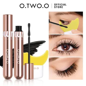 Mascara 4d Silk Fibber Mascara Waterproof Extra Volume Smudge-proof Curling Lengthening Eyelash Extension Eye Makeup Tool