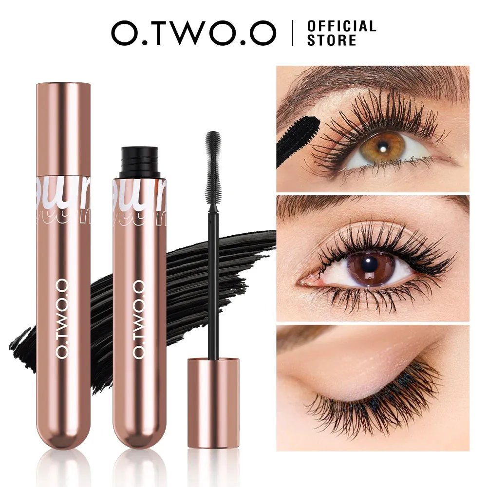 Mascara 4d Silk Fibber Mascara Waterproof Extra Volume Smudge-proof Curling Lengthening Eyelash Extension Eye Makeup Tool