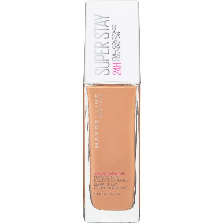 Maybelline Superstay 24 Hour Full Coverage Foundation 58 True Caramel