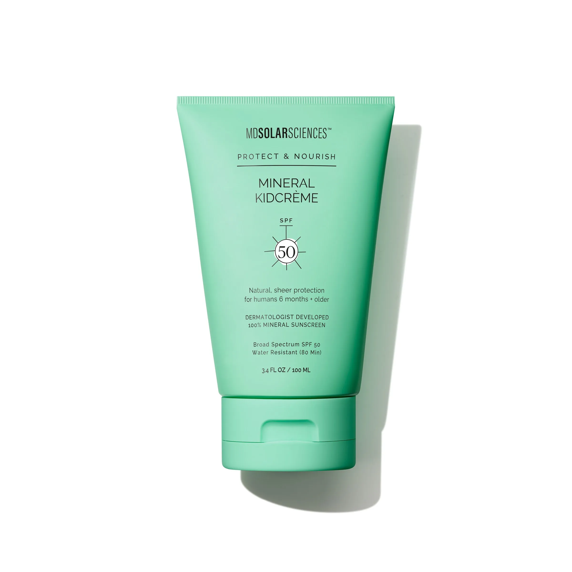 MDSolarSciences Mineral KidCreme - Face & Body Sunscreen - SPF 50  (3.4oz)