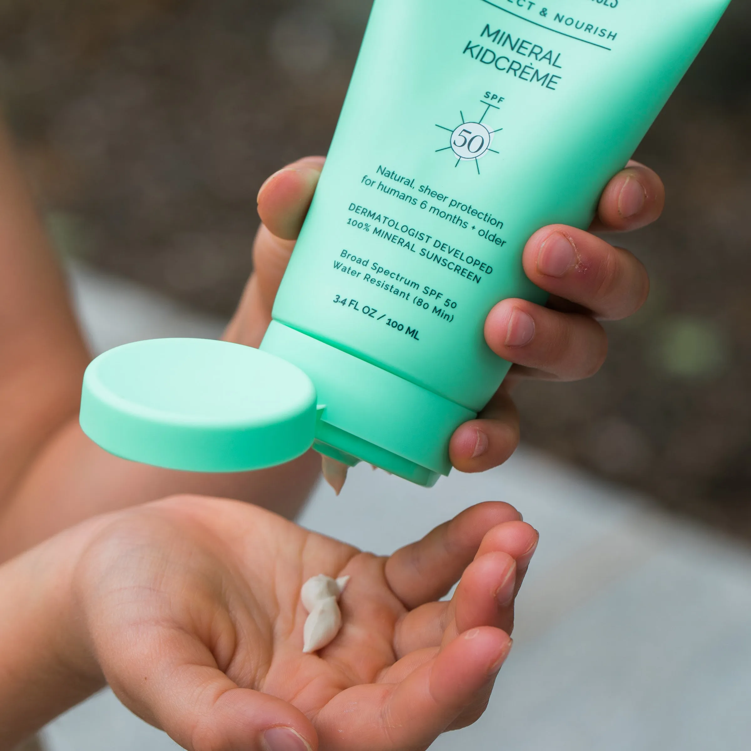 MDSolarSciences Mineral KidCreme - Face & Body Sunscreen - SPF 50  (3.4oz)