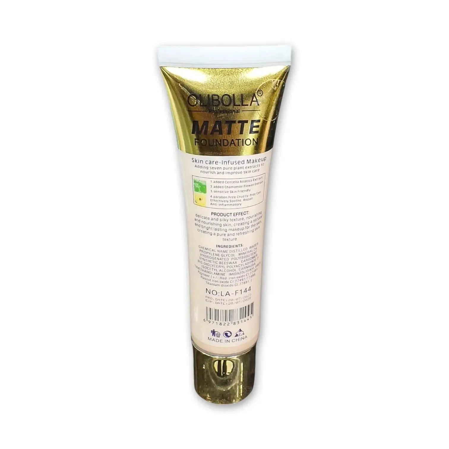 Olibolla Natural Collagen Matte Foundation 50ml