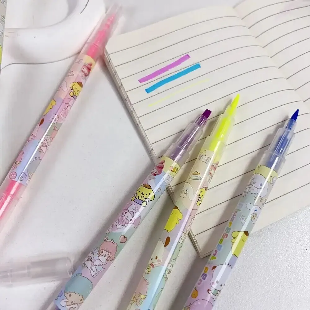 Sanrio Printed Series Double Head Highlighters