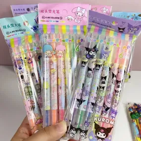 Sanrio Printed Series Double Head Highlighters
