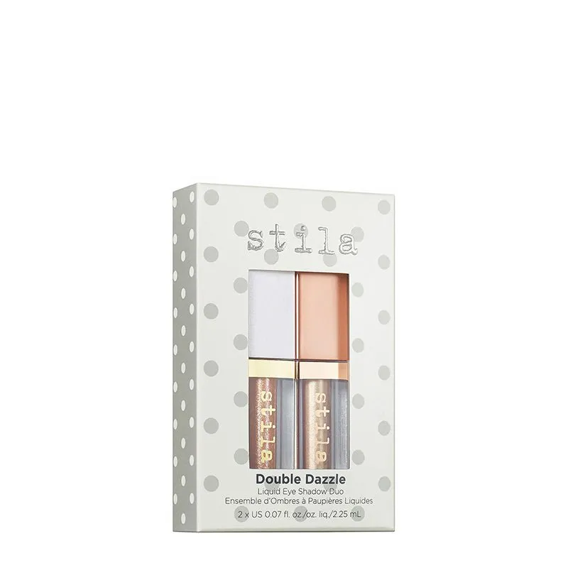 Stila Double Dazzle Liquid Eye Shadow Duo Gift Set Discontinued