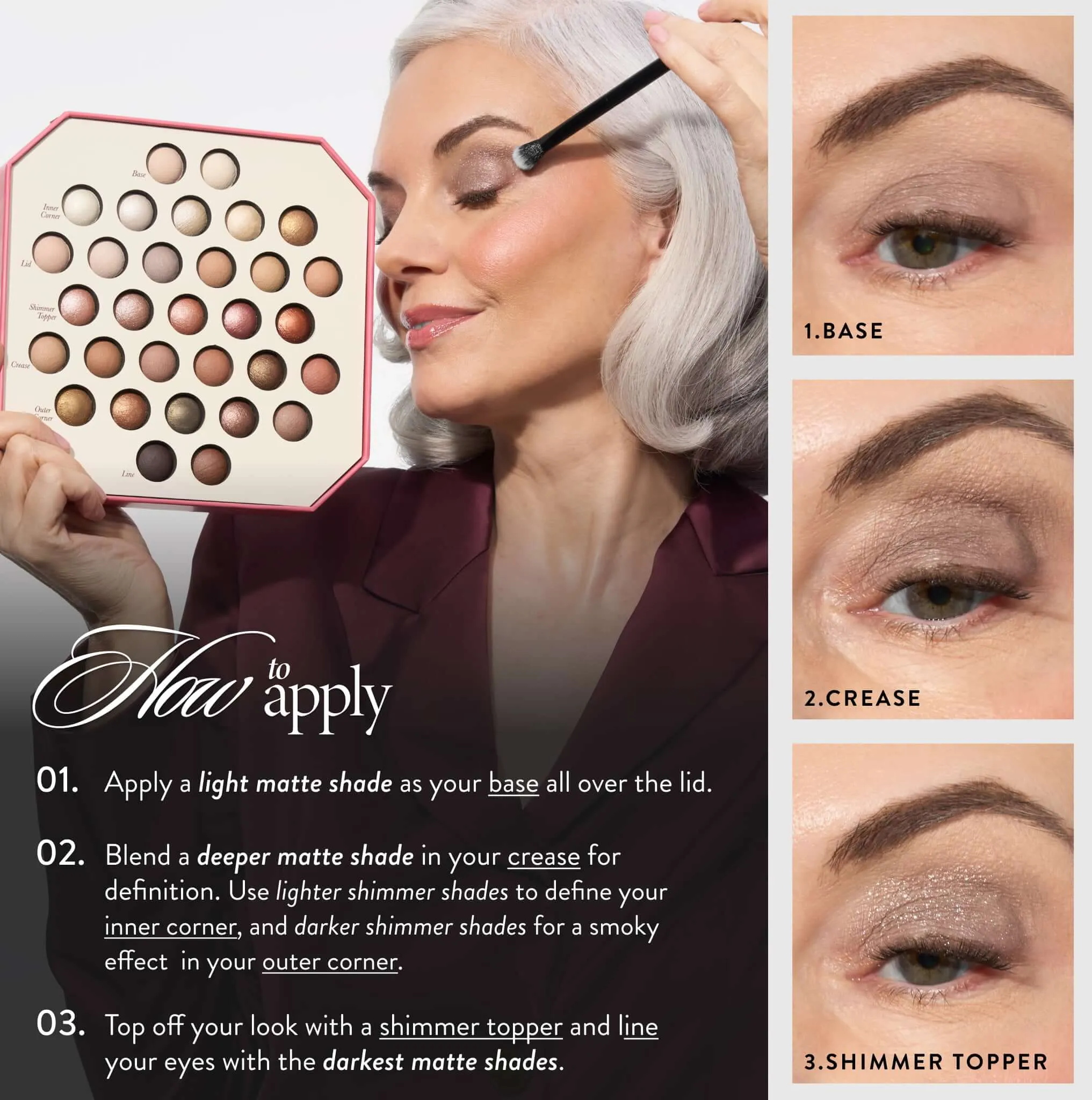 The Ultimate Palette Neutrally Natural 31 Baked Eyeshadows